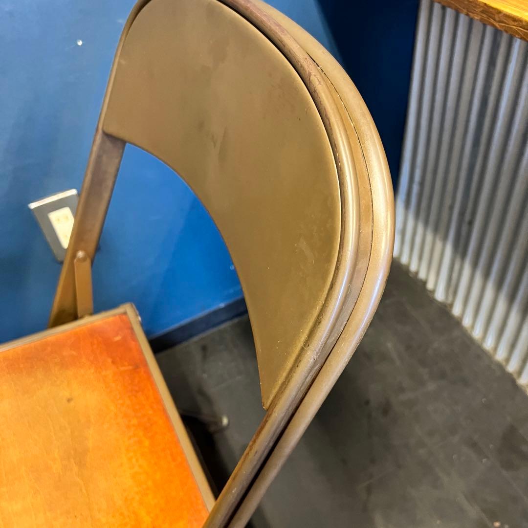 12/16迄送料込CLARIN クラリン ヴィンテージ フォールディングチェア1