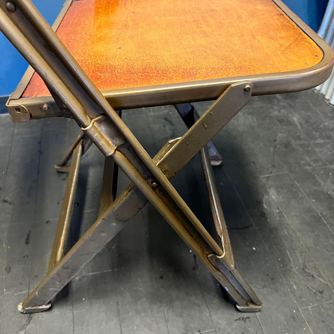 12/16迄送料込CLARIN クラリン ヴィンテージ フォールディングチェア1