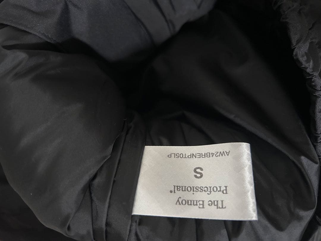 ジャケット・アウター Ennoy PROFESSIONAL PADDED SETUP BLACK