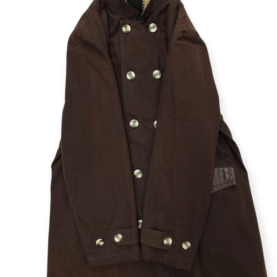 00s【Archive】クラス ロベルトカヴァリ 2way ロングコート XL