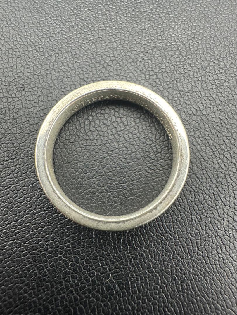 ティファニー TIFFANY 1837 ナロー リング 19号 SV925