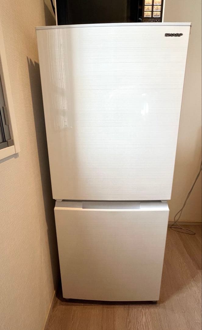 SHARP シャープ 両開き冷蔵庫152L (2022年製SJD15HW)