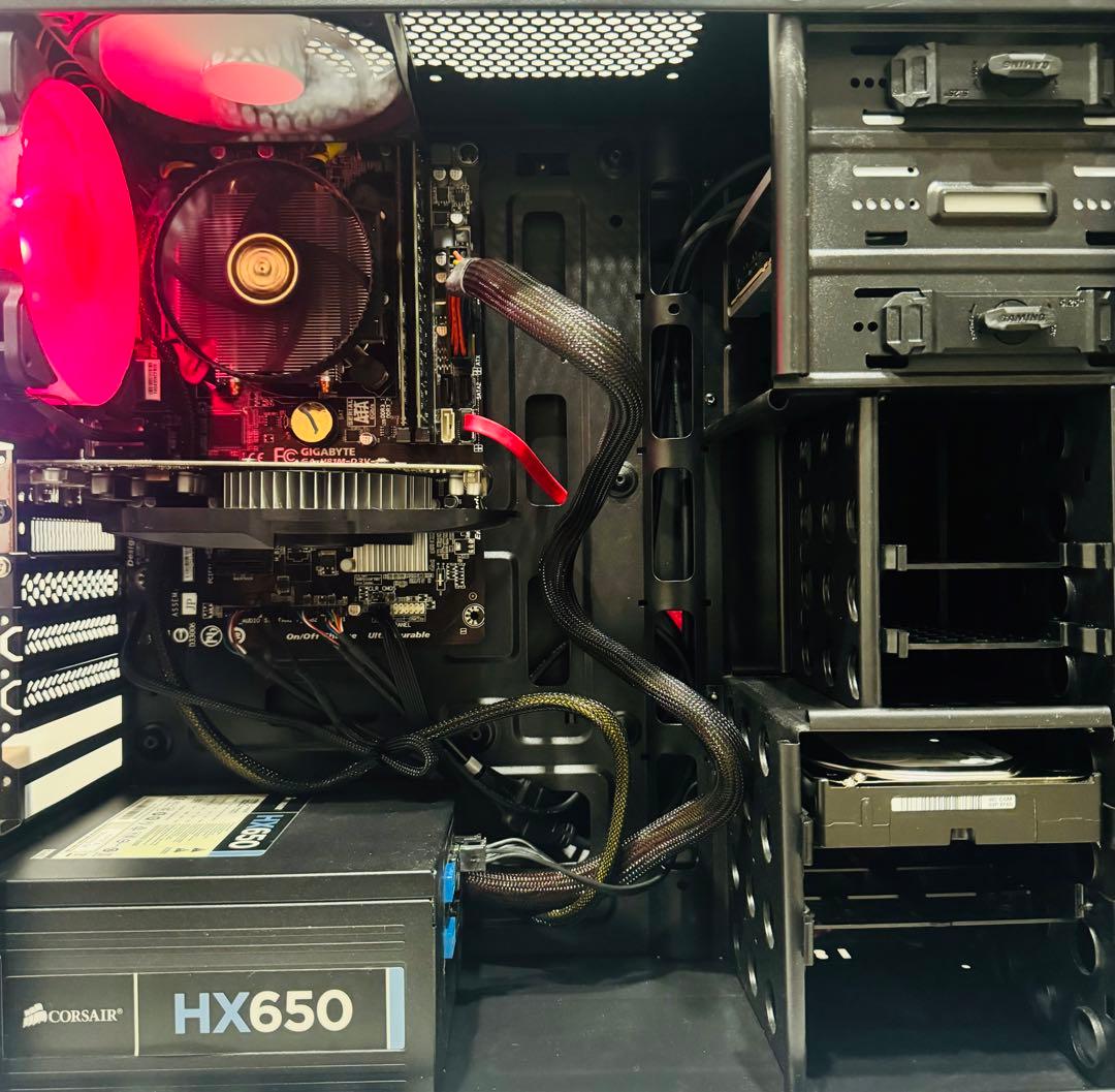 【ゲーミングPC】i7-4770 GTX1050Ti メモリ16GB HDD1T