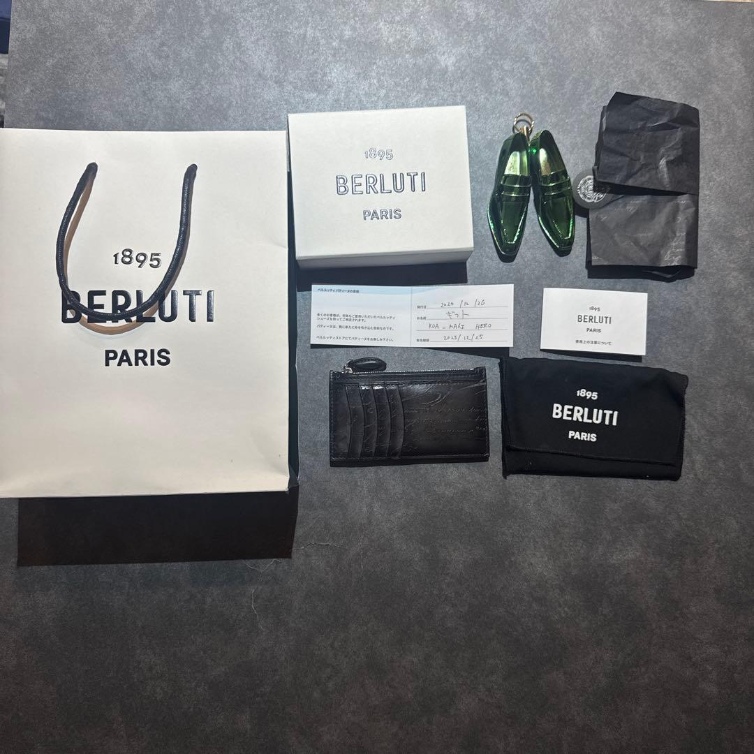 【未使用品】Berluti ベルルッティ　カードケース