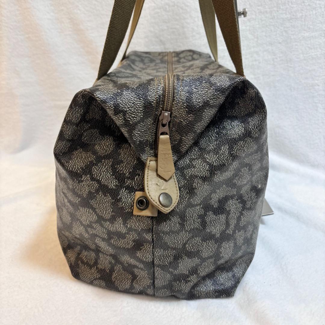 【希少✨】美品　イヴサンローラン ボストンバッグ　PVC 大容量