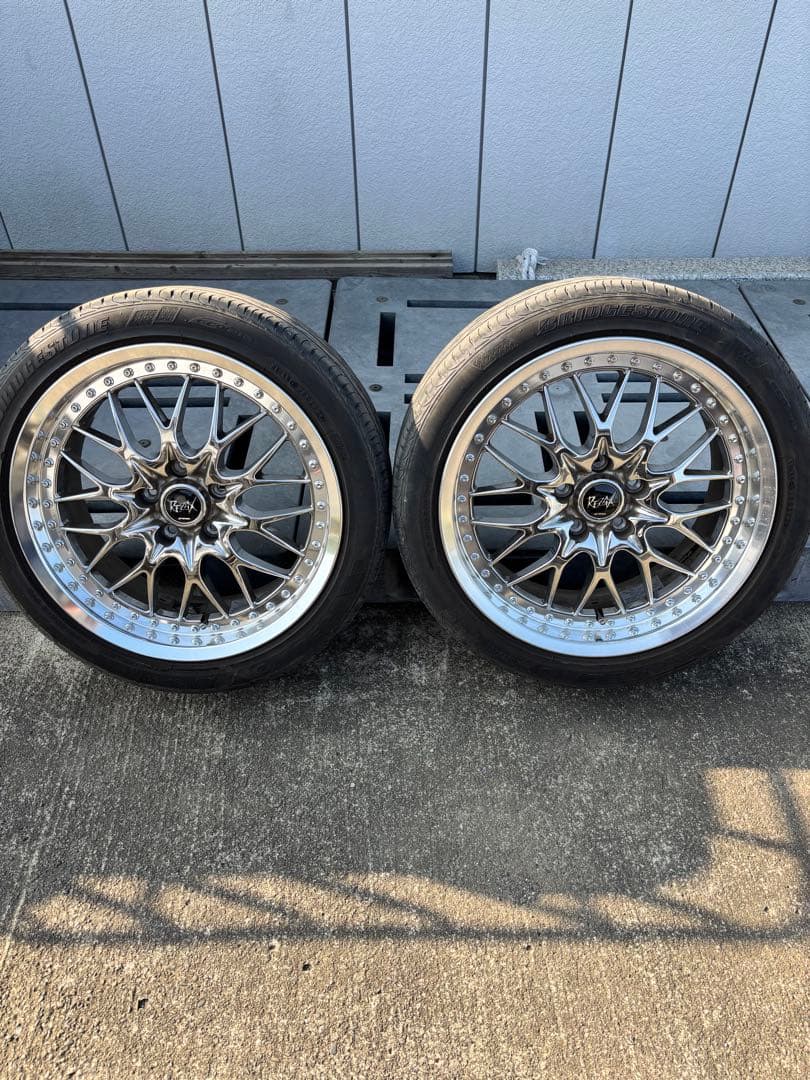6*x様 WORK REZAX 18インチ　BRIDGESTONE REGNO