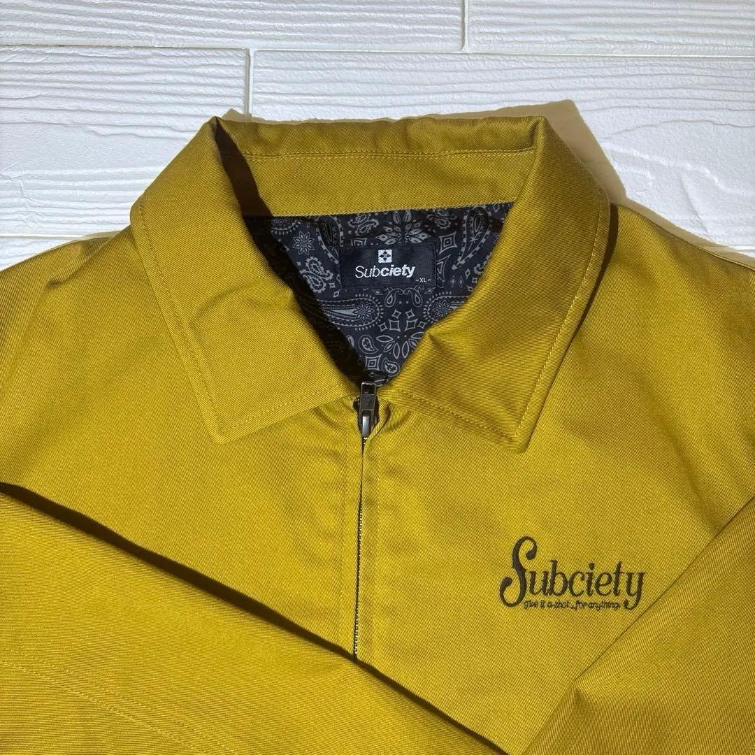 Subciety サブサエティ ジャケット 裏地ペイズリー XL