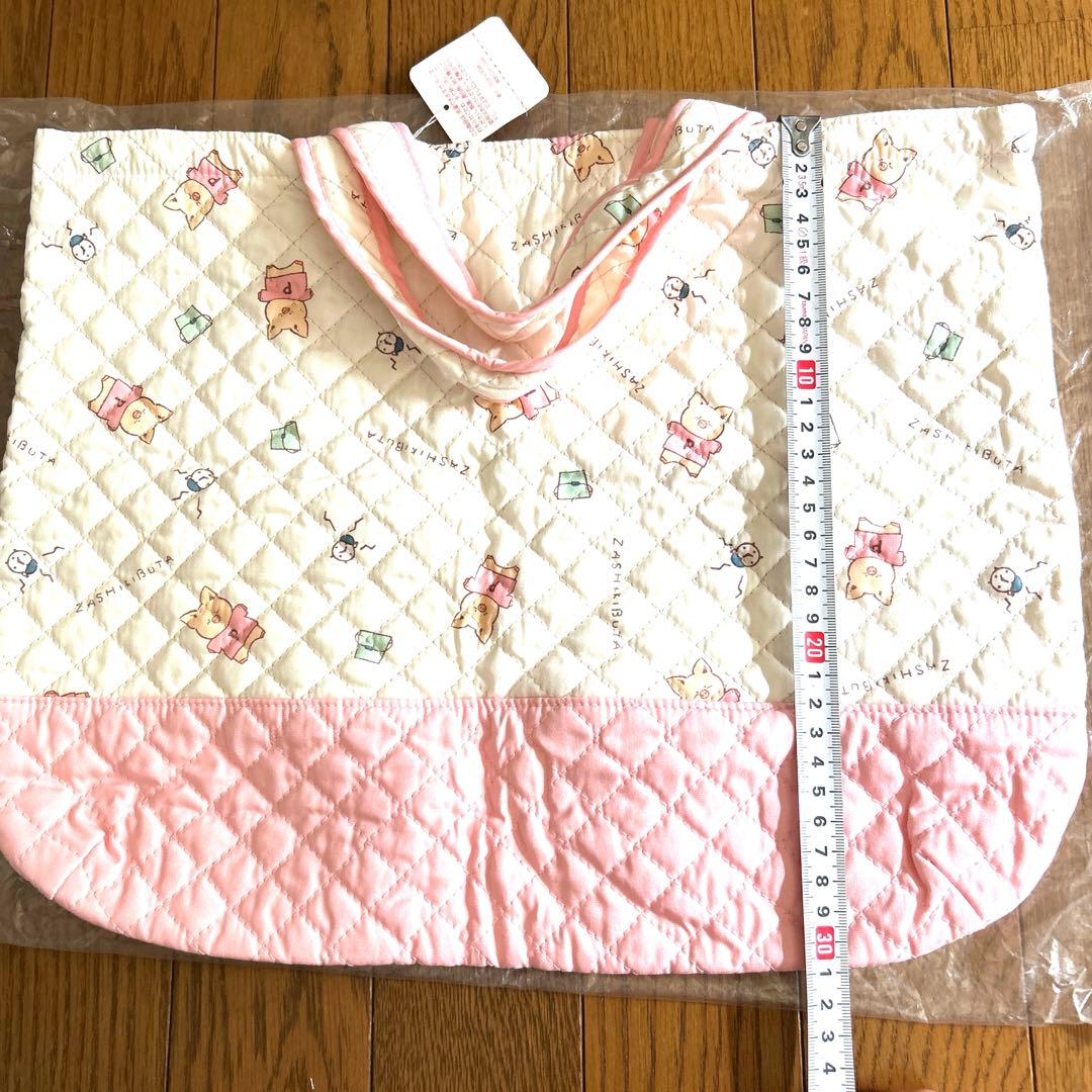 新品★SANRIOサンリオ　ザシキブタ　トートバッグ　日本製1984年1985年