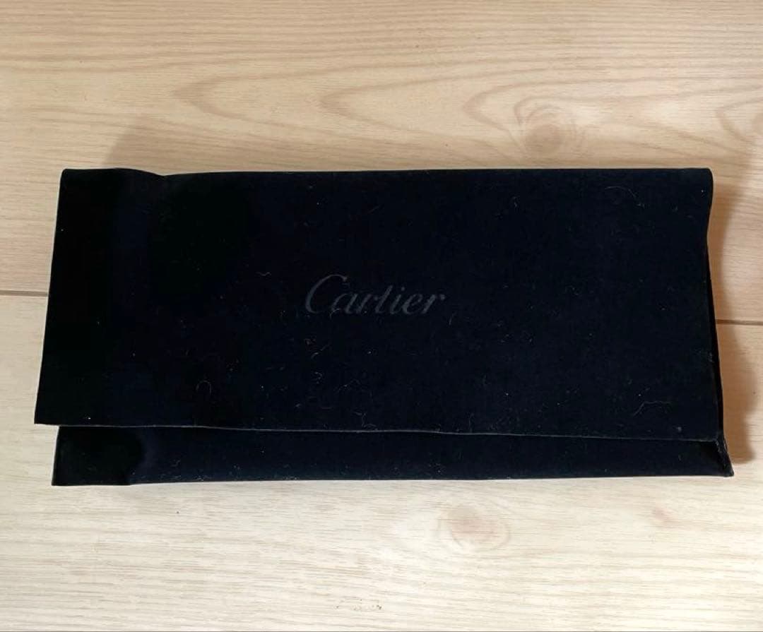 Cartier カルティエ手帳カバー　 難あり　ブルー　箱付き