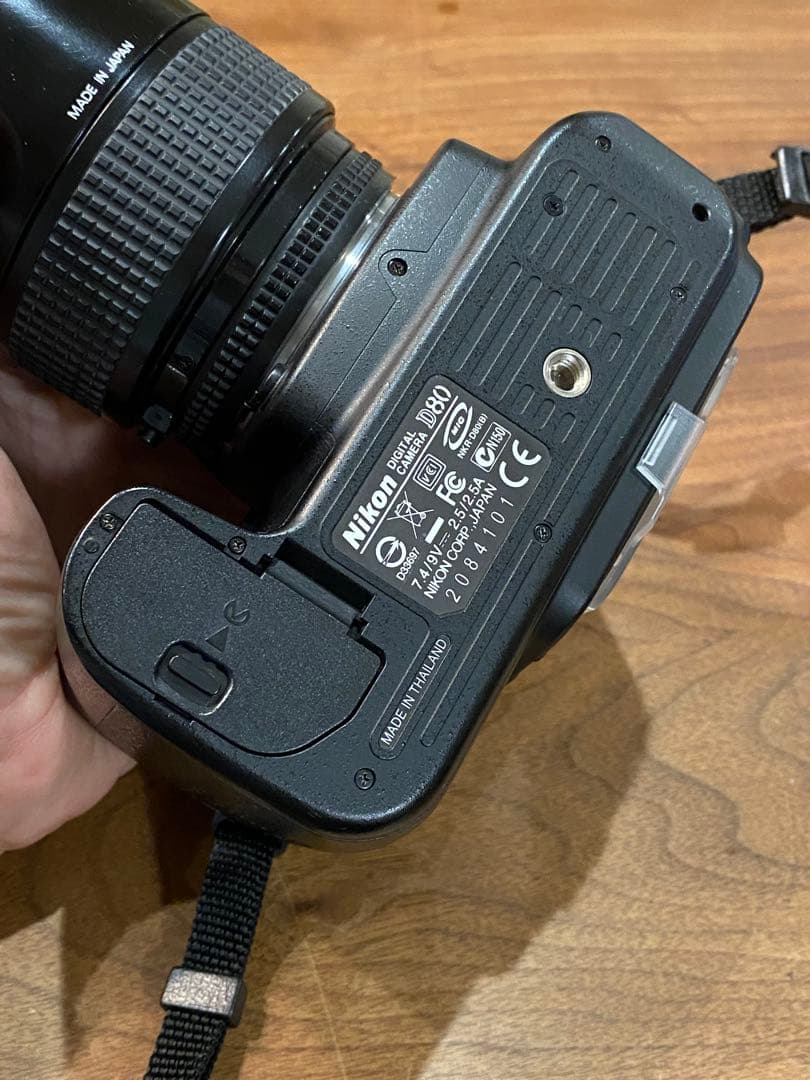 Nikon D80 CCDデジタル一眼レフ 28-85 レンズ付　動作品