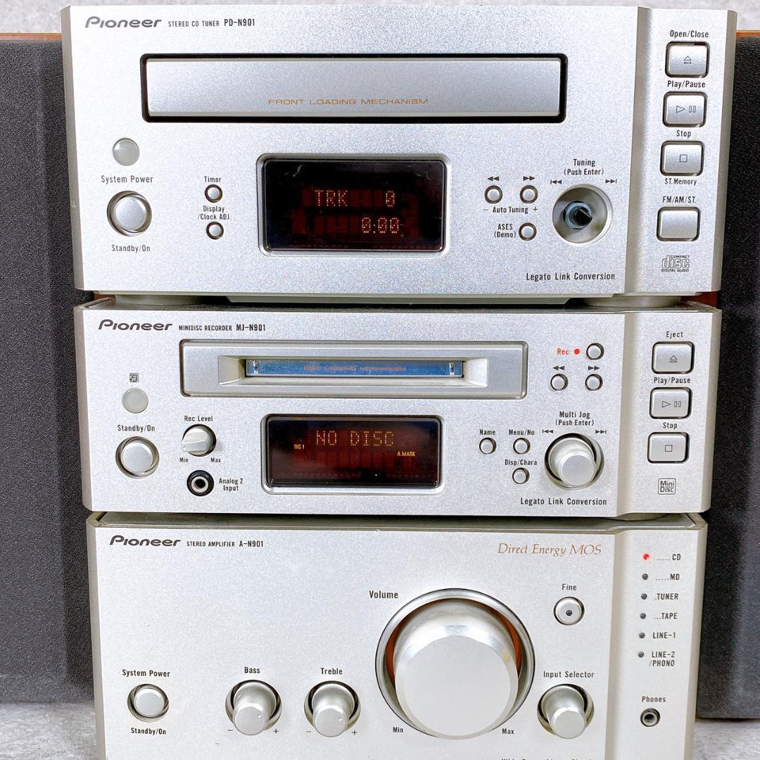 Pioneer ミニコンポ N901シリーズ アンプ + スピーカー セット