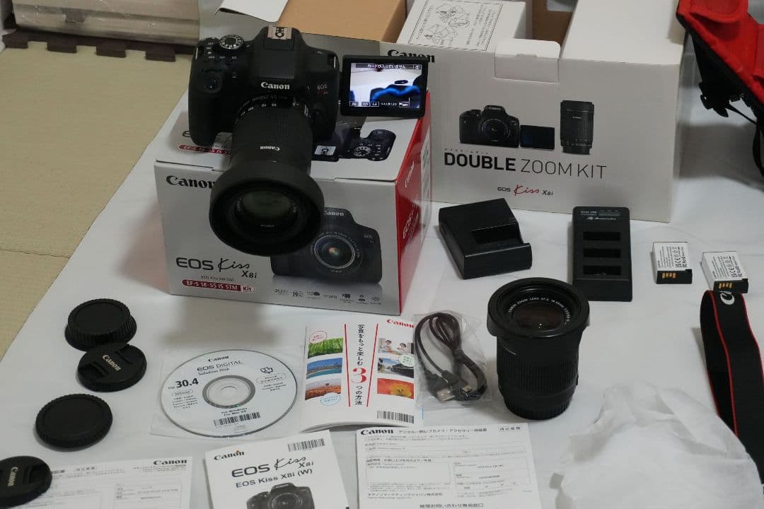 canon カメラ EOS kiss X8i一式