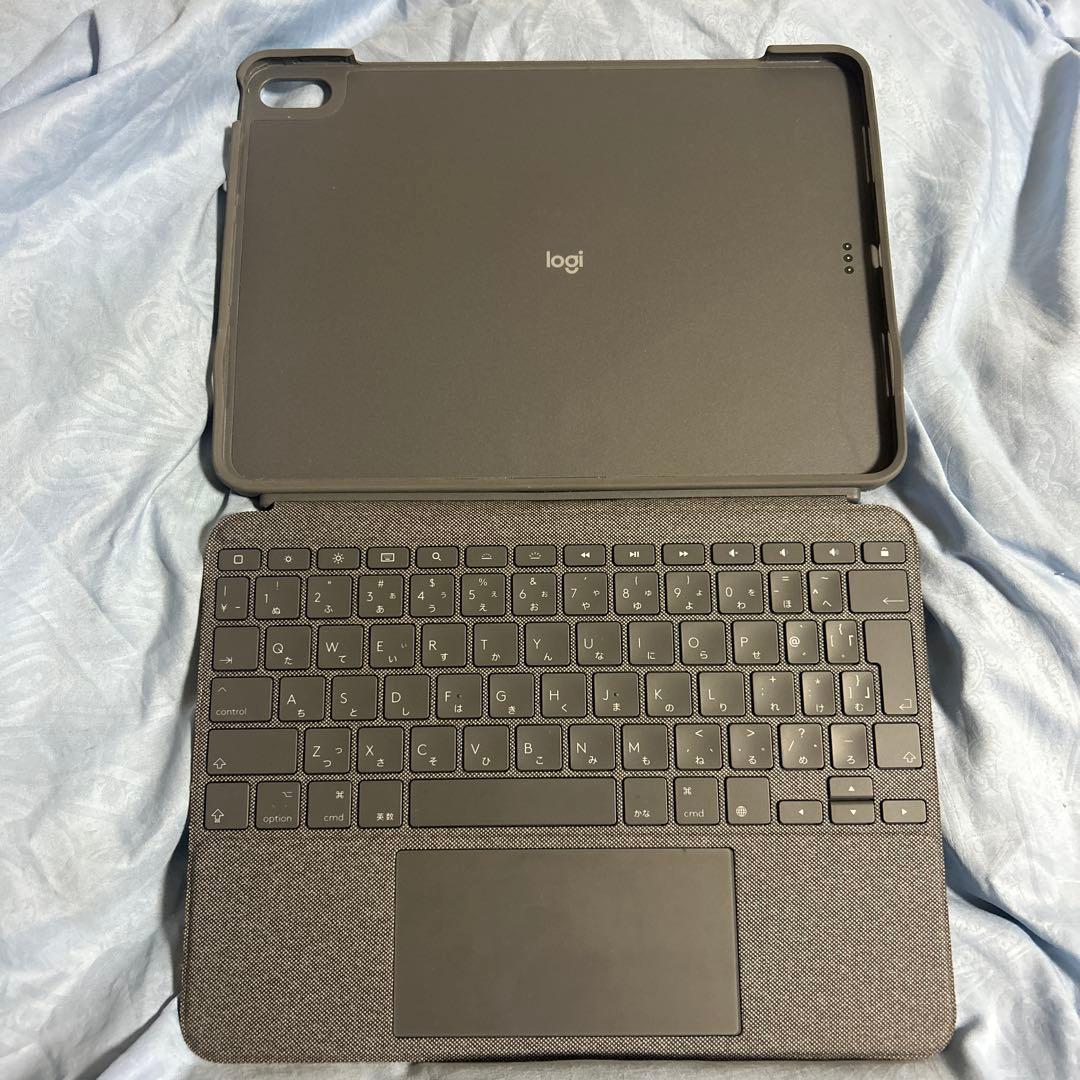 logi iPadケース　グレー