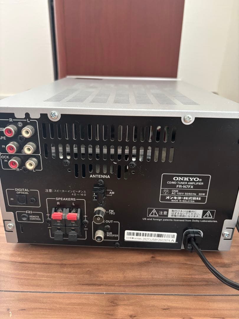ジャンク品　ONKYO オンキョー FR-N7FX