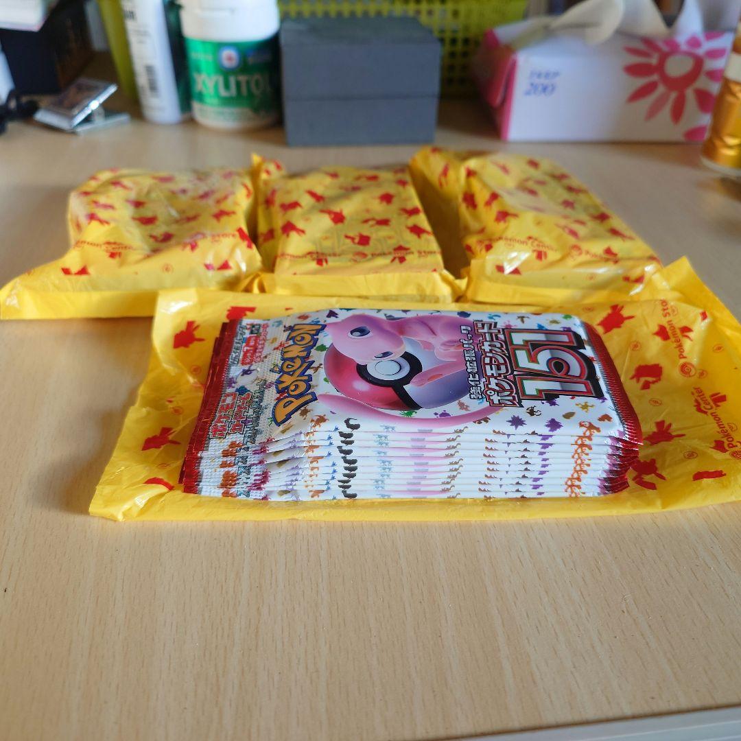 強化拡張パック　ポケモンカード151 10枚×4セット　未開封品