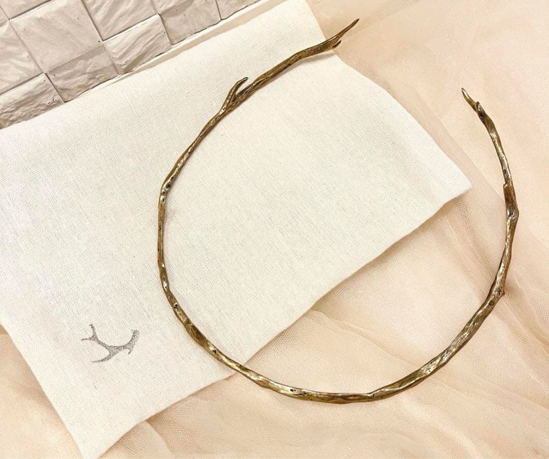 Pluie ホーン　クラウン　結婚式　ヘアアクセサリー　ウエディング