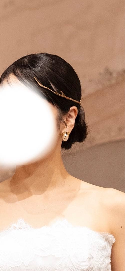 Pluie ホーン　クラウン　結婚式　ヘアアクセサリー　ウエディング