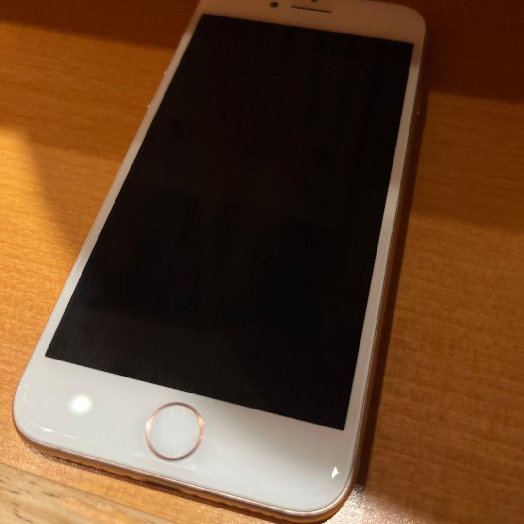 Apple iPhone8 64G ピンクゴールド 美品 バッテリー最大100%