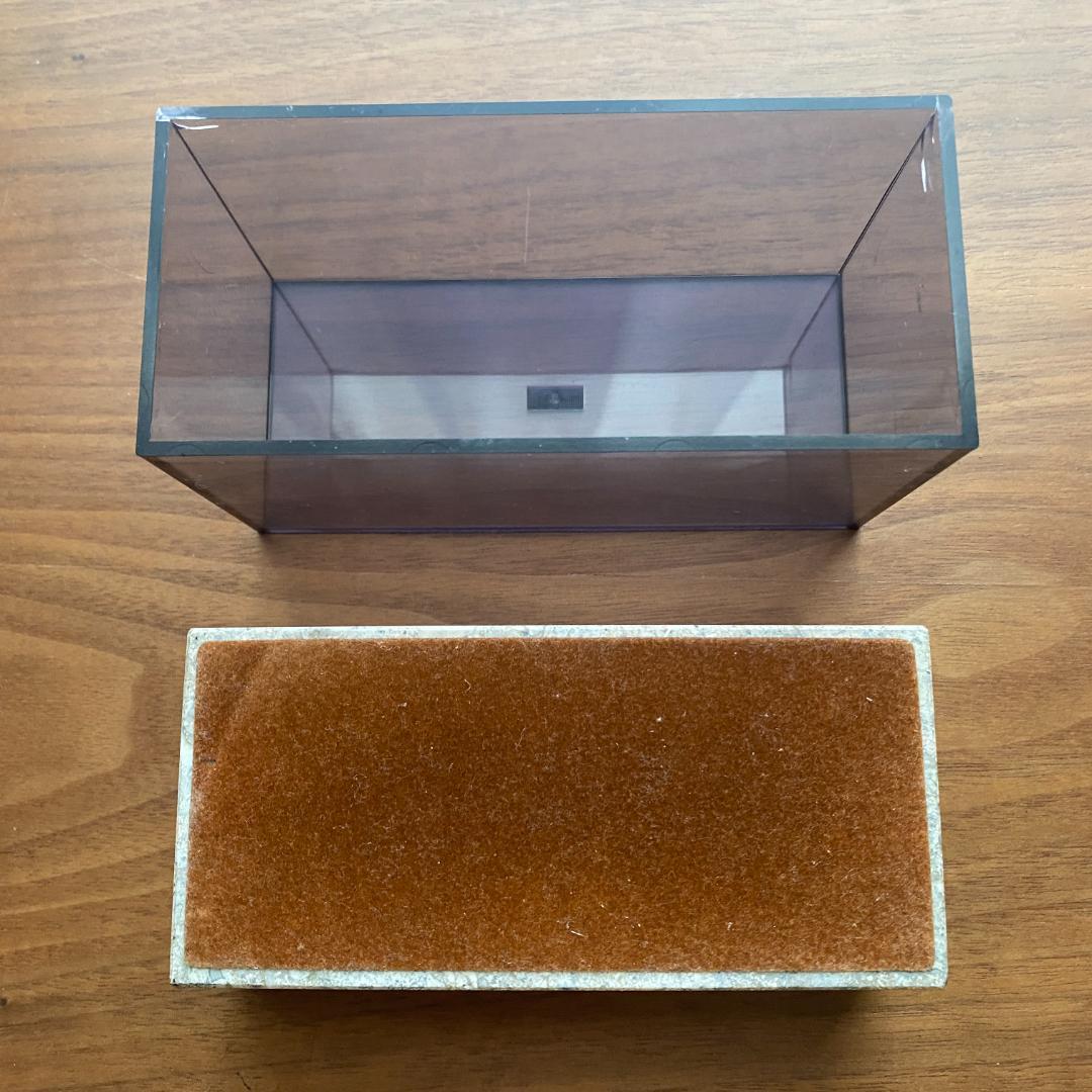 Denon AS-3 カートリッジ キーパー 3本 収納 ケース デノン 大理石