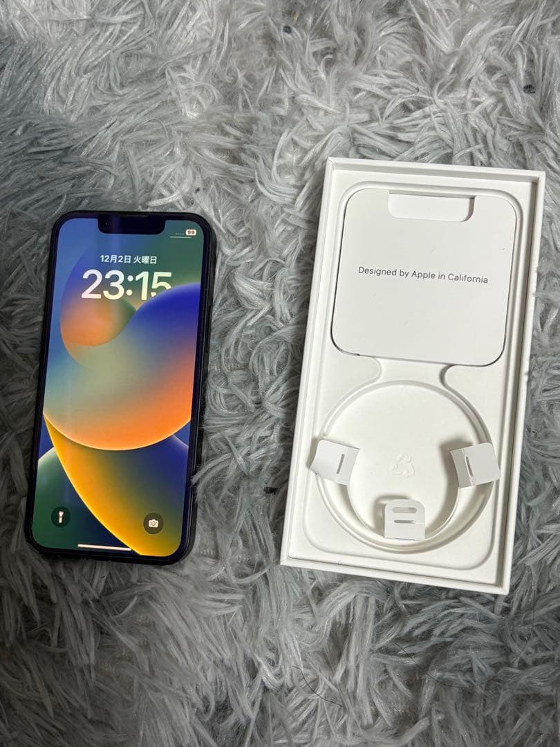 美品Apple iPhone 13mini SIM Free バッテリー74%
