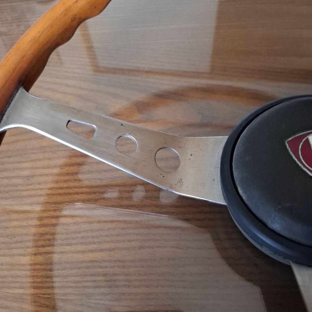 お*ぃ様 木製ハンドル ステアリングホイール