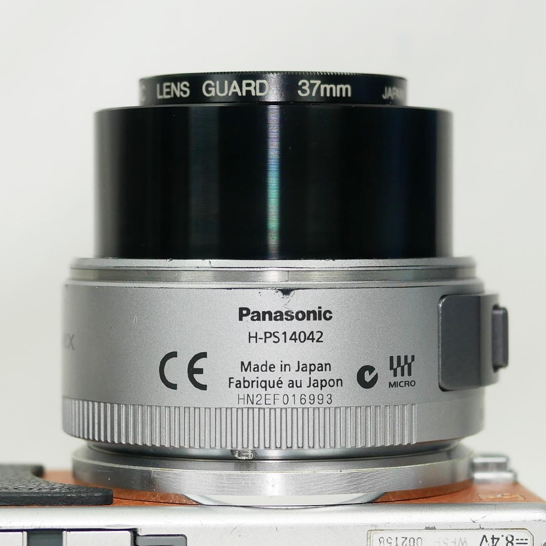 Panasonic LUMIX G X VARIO 電動パンケーキレンズ