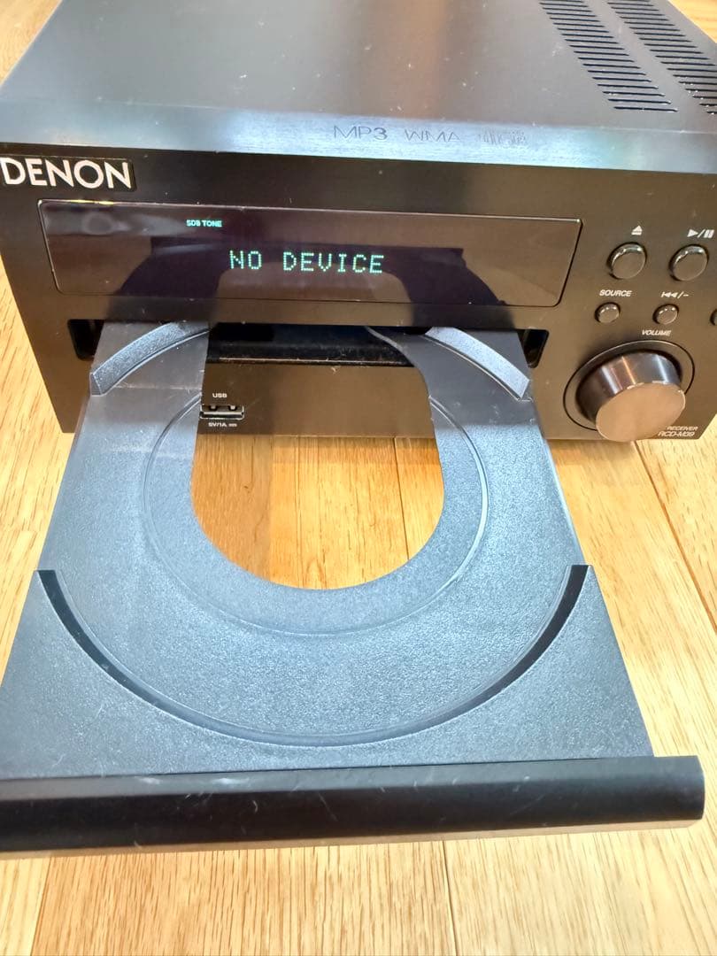 美品✩動作確認DENON アンプ　オーディオデッキ 本体　リモコン付属　デノン