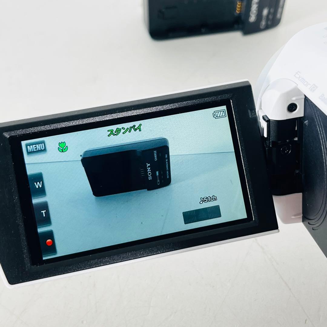 美品　HDR-CX670 W ソニー　ビデオカメラ