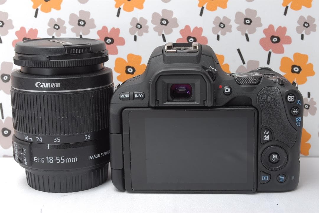 ❤Canon kiss X9❤高性能一眼レフカメラ❤手ぶれ補正レンズ❤スマホ転送