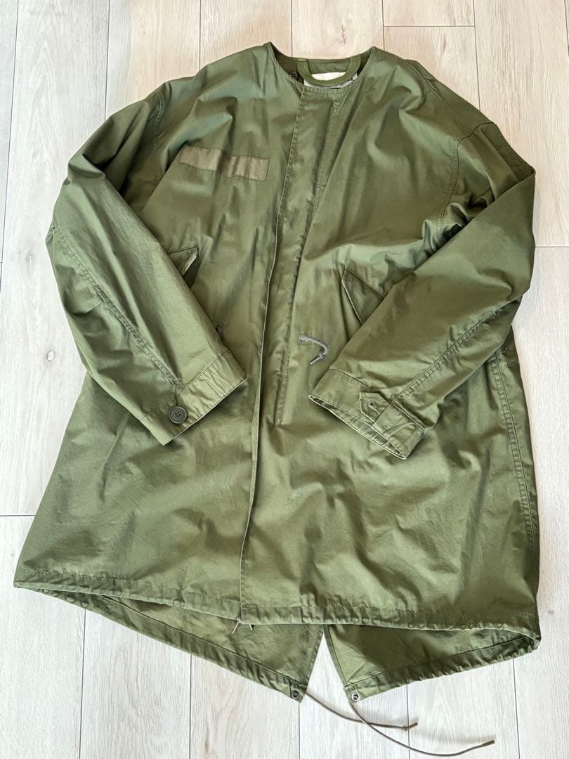 【Shinzone】定価8.3万円　フィールドパーカー　オリーブ 34