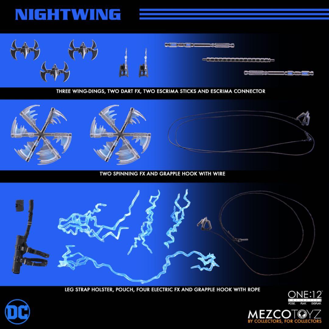 mezco メズコ ナイトウィング nightwing アクションフィギュア