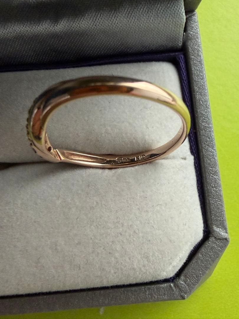 STAR JEWELRY K10 ダイヤモンドリング11号　保証書付