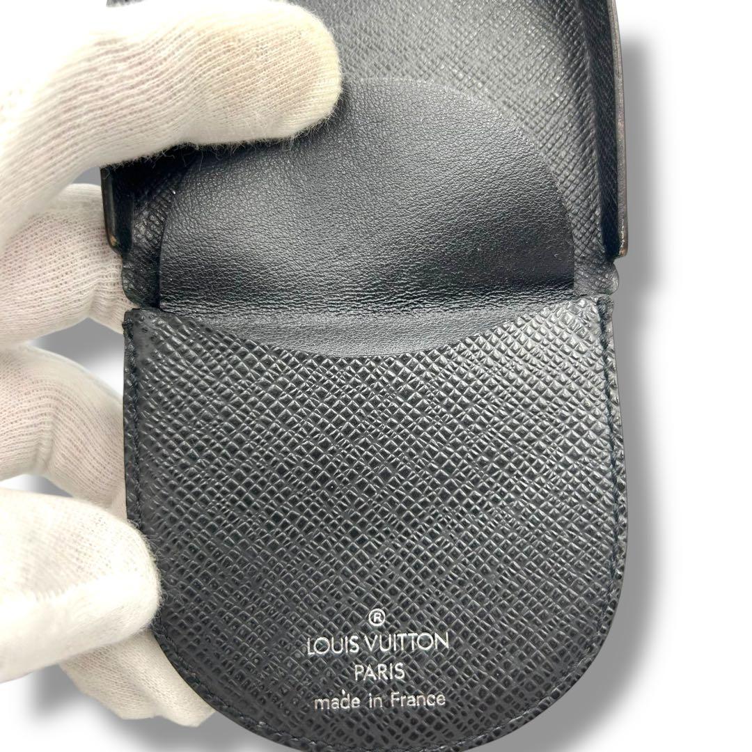 ルイヴィトン M64422 タイガ ポルトモネキュヴェット ケース 黒