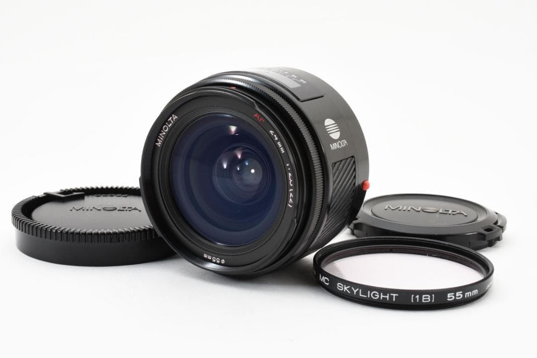 【超広角名玉】MINOLTA AF 24mm F2.8 Aマウント SO314