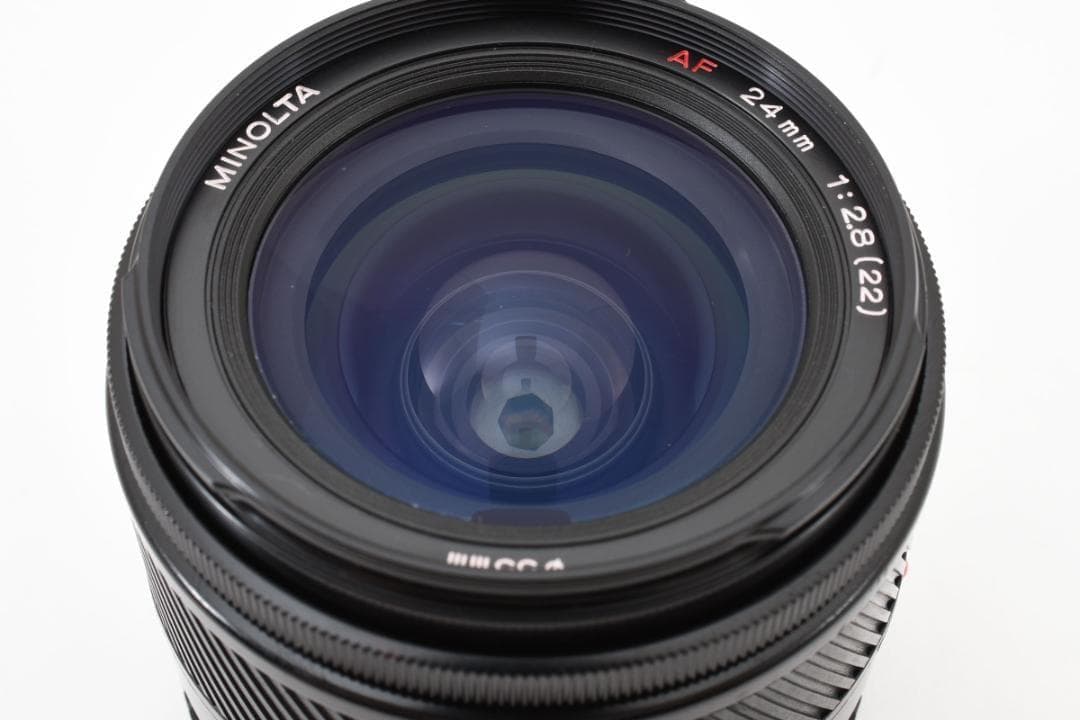 【超広角名玉】MINOLTA AF 24mm F2.8 Aマウント SO314