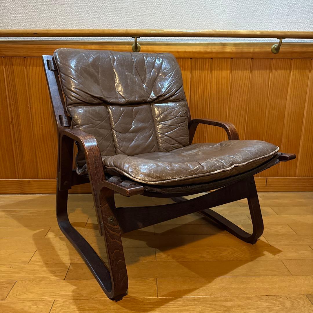 Giske Carlsen ラウンジチェア　1970年代　ノルウェー製