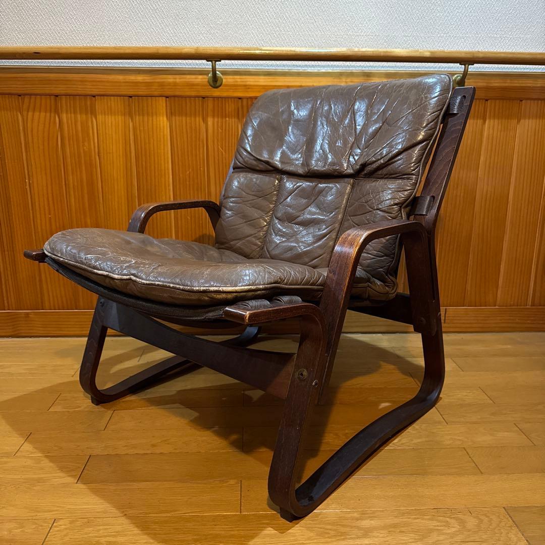 Giske Carlsen ラウンジチェア　1970年代　ノルウェー製