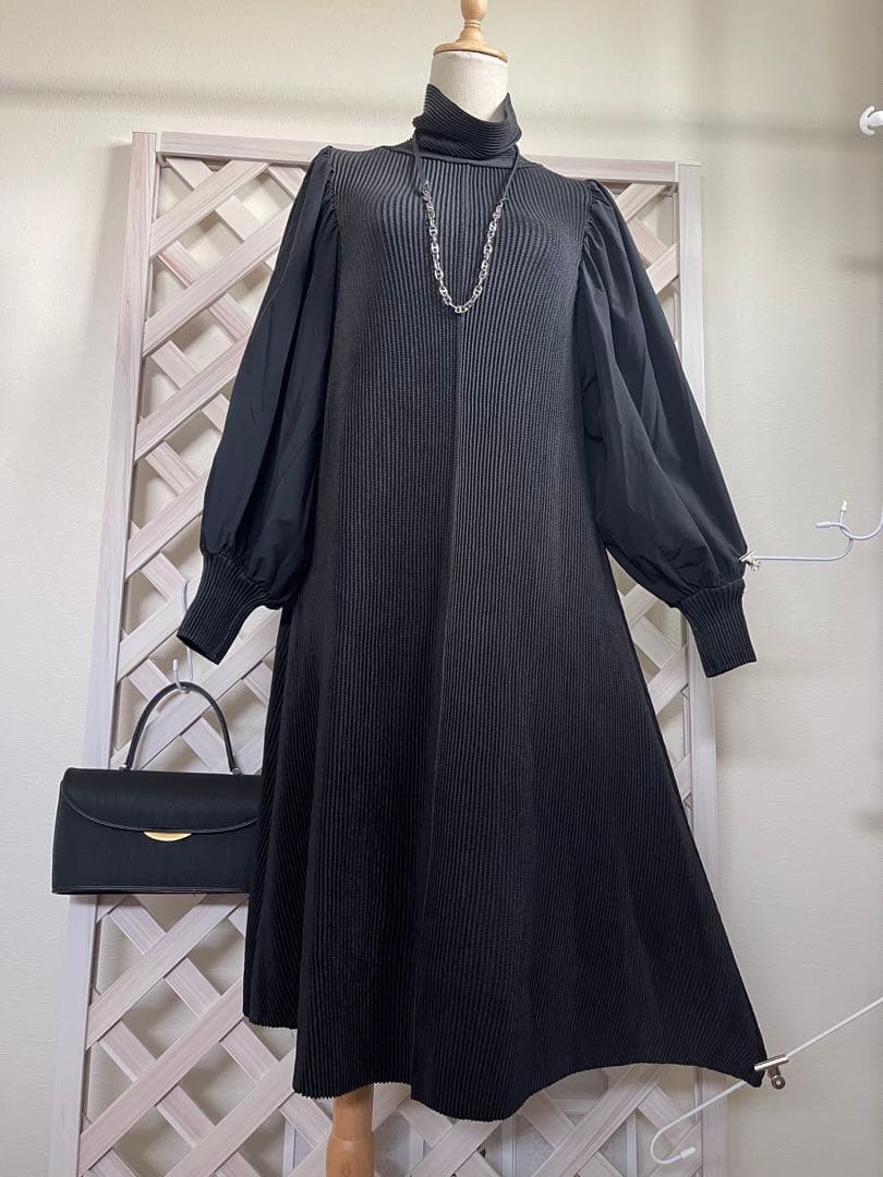 アビちゃん⭐︎13号◎ ⭐︎スペッチオ　⭐︎ 激伸び　黒　体型フルカバー⭐︎　ワンピース