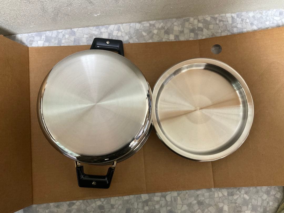 未使用品21cm 寸胴鍋 レインボークッカー バイ タッパーウェア