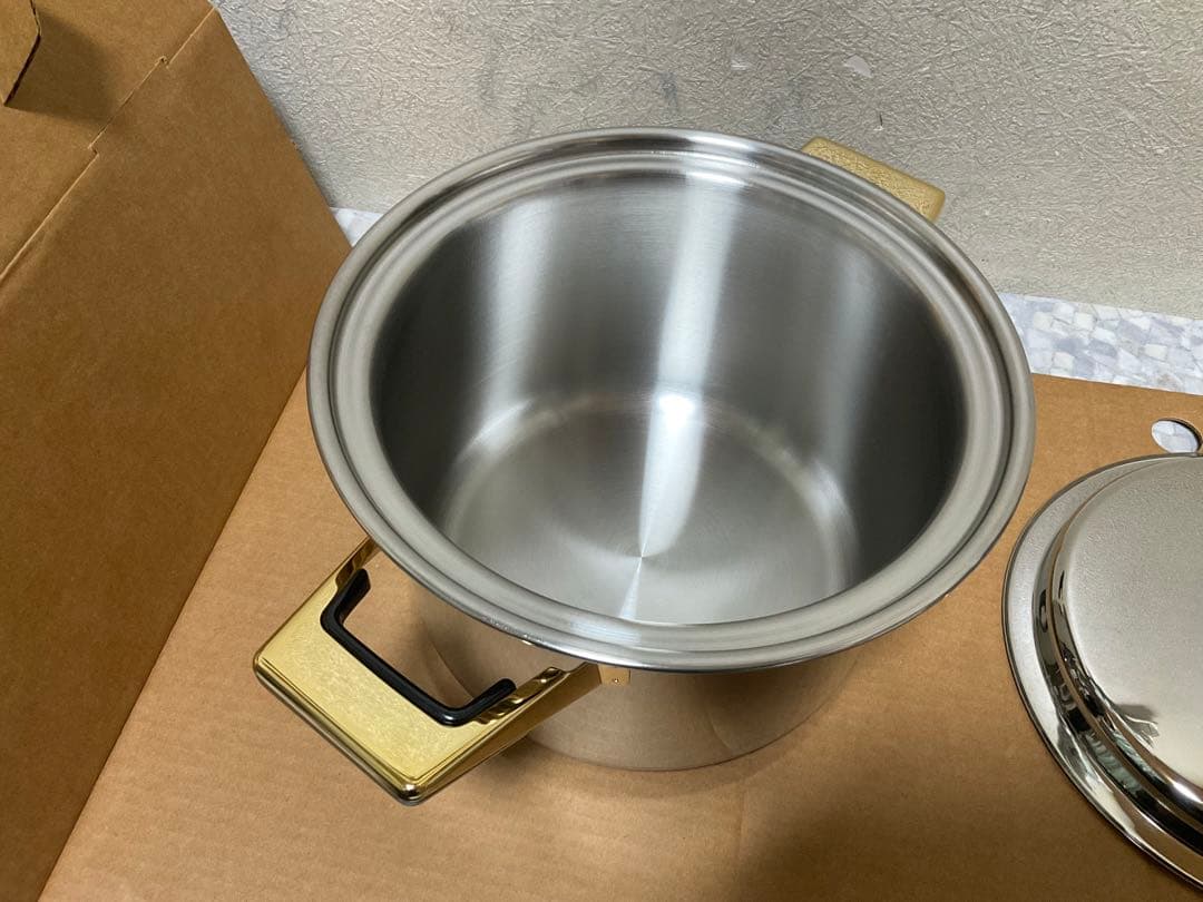 未使用品21cm 寸胴鍋 レインボークッカー バイ タッパーウェア