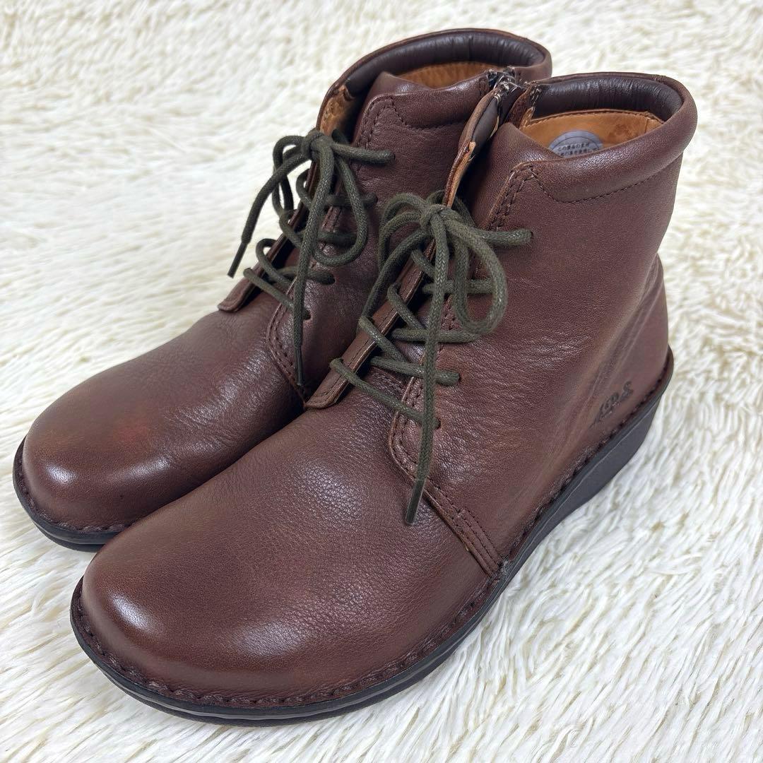 HPS、ショートブーツ、本革、サイドジップ、外反母趾、健康靴