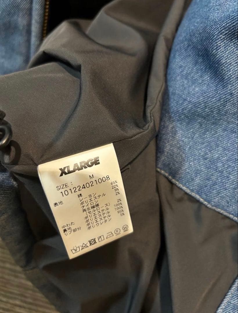 XLARGE フード付き ダウンジャケット