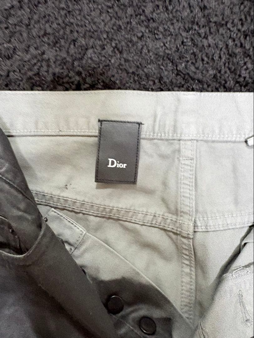 Dior シルバー スリムフィットデニムパンツ
