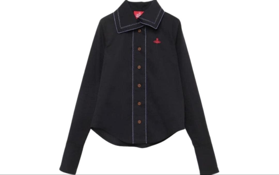 Vivienne Westwood ブラック 長袖シャツ