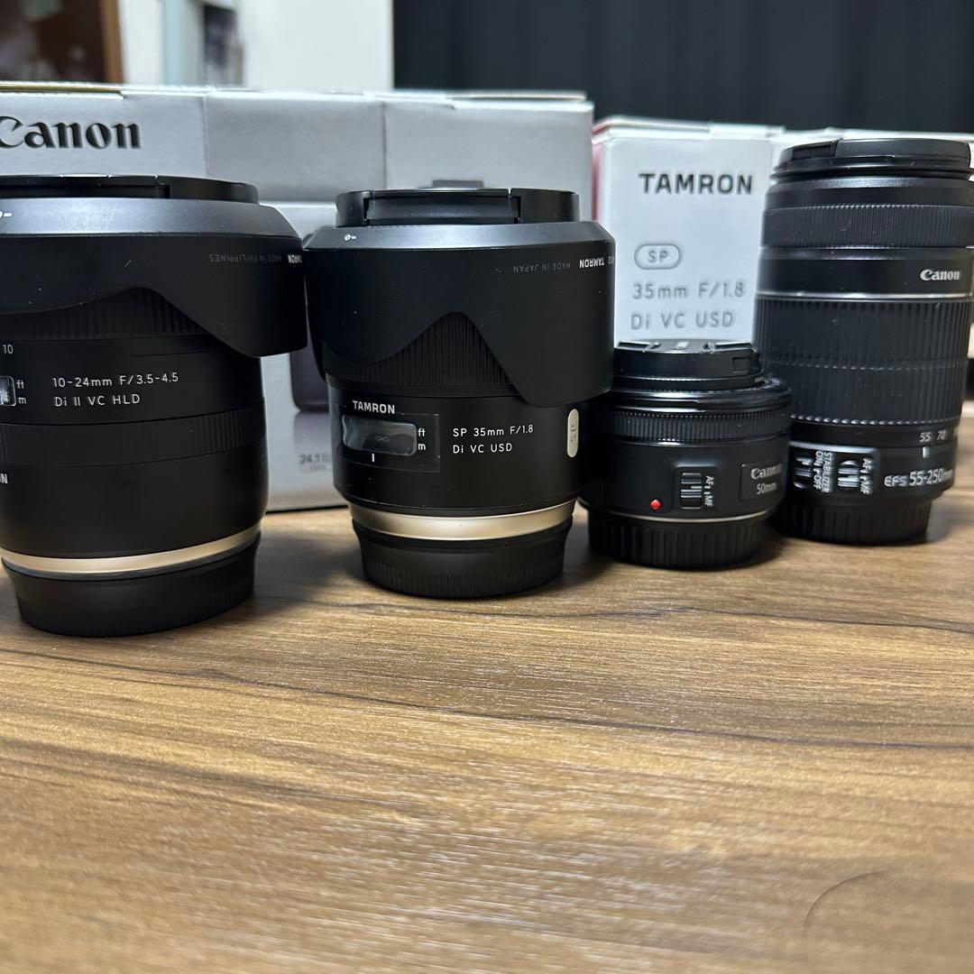 Canon EOS kiss x10 + Tamronレンズセット