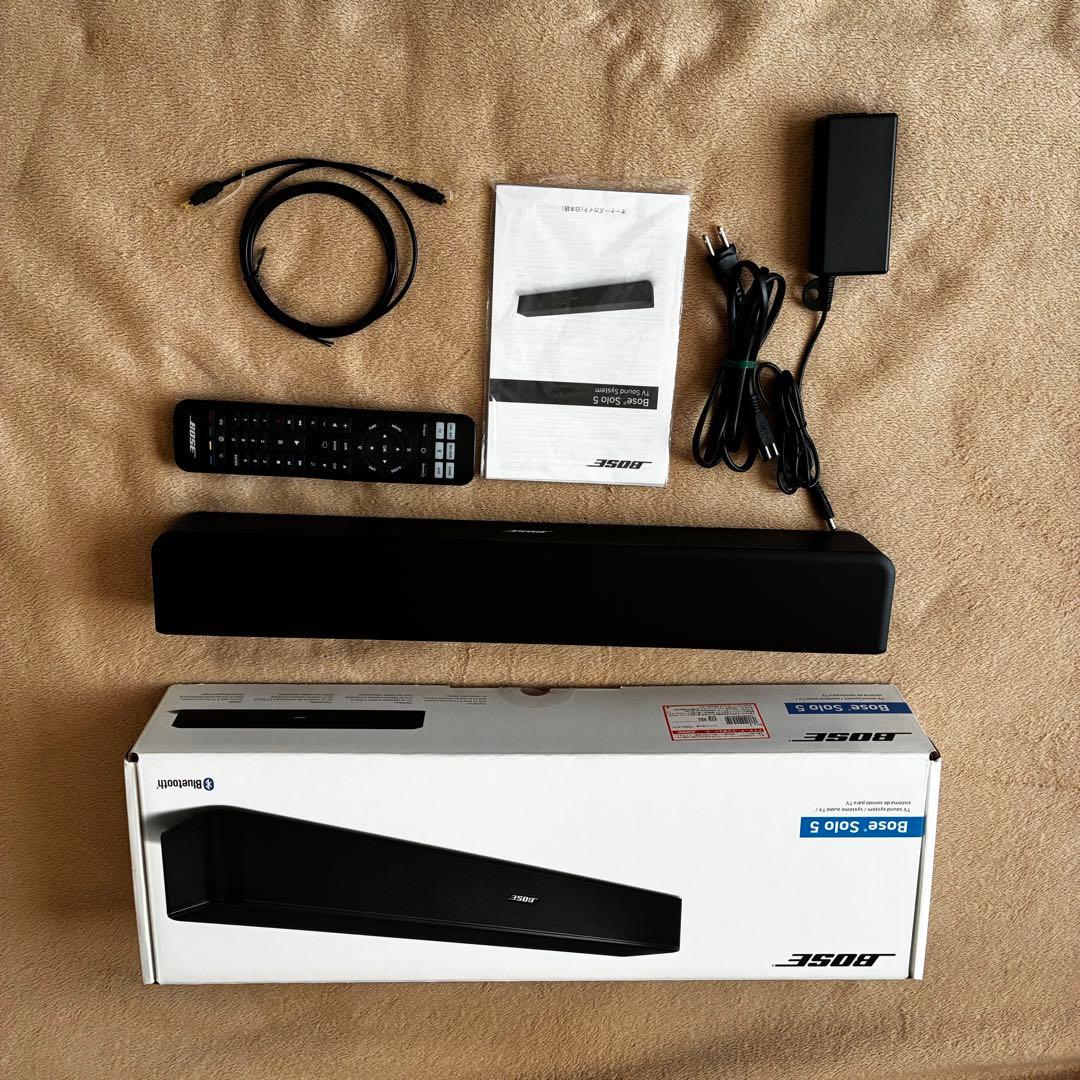 BOSE TV Sound system SOLOシリーズ SOLO 5 箱あり
