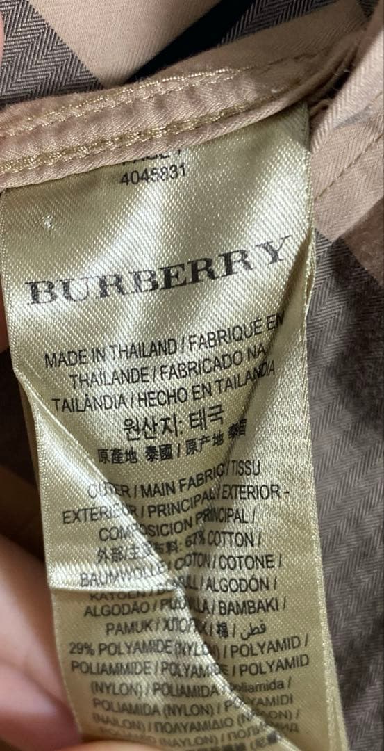 Burberry チェック　シャツ