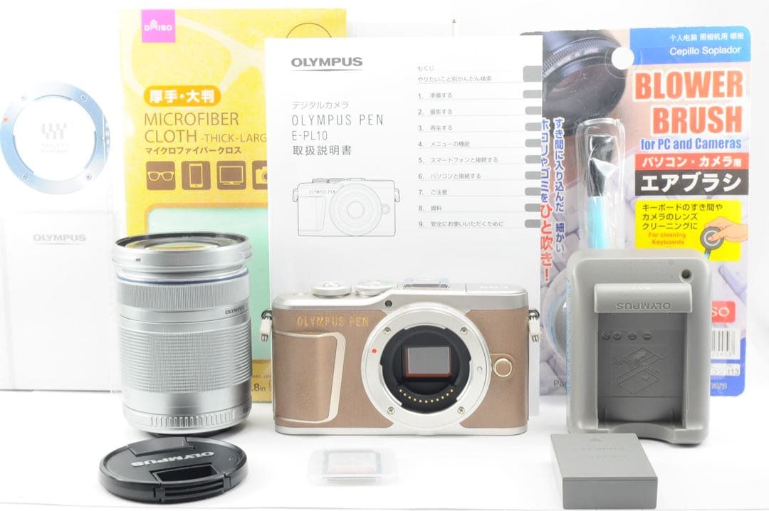 ❤️人気ブラウン❤️Wi-Fi &自撮り❤️OLYMPUS E-PL10