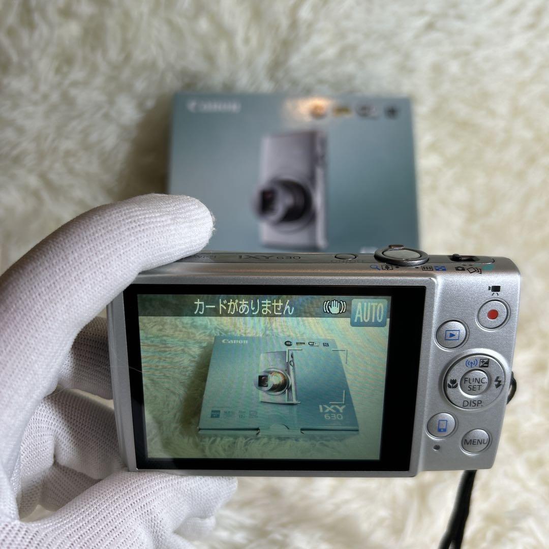 Canon IXY 630 コンパクトデジタルカメラ シルバー