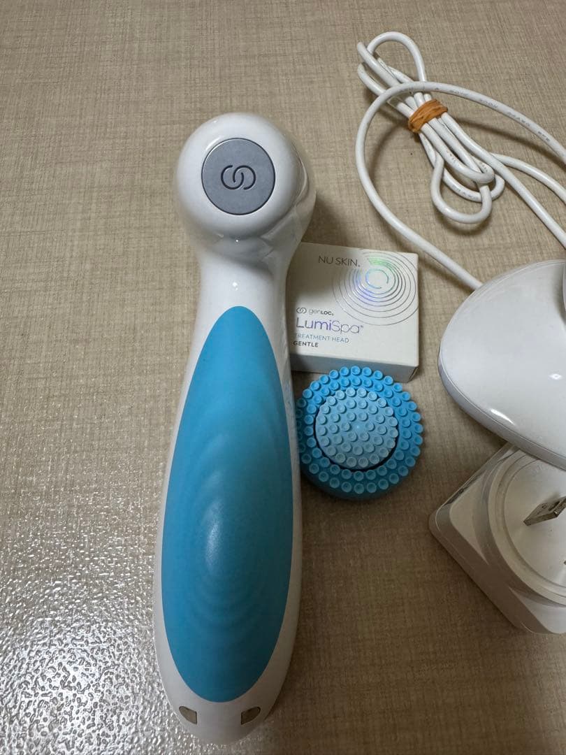 美顔器 NuSkinフェイシャルケア ホワイト ブルー